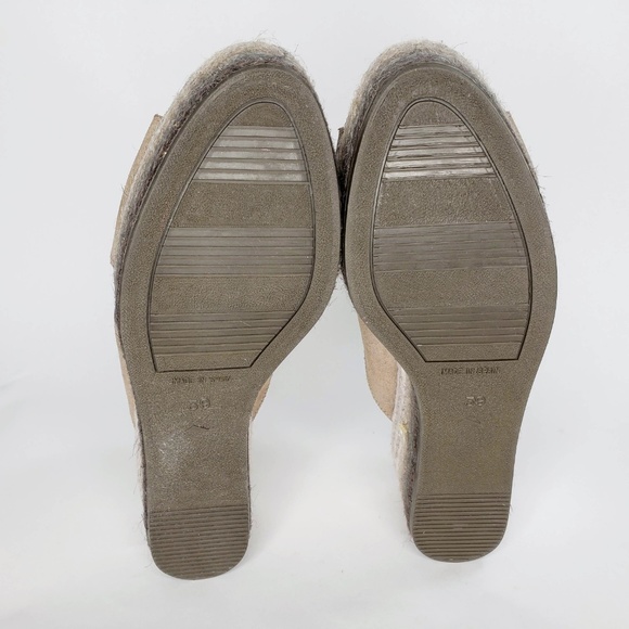 NWOB Paseart Cross Strap Wedge Shoes - 8 - Picture 4 of 7